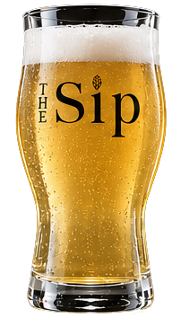 The Sip branded glass recreated to represent Pilsner