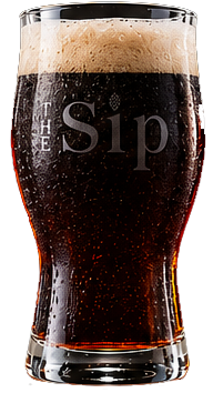 The Sip branded glass recreated to represent Porter