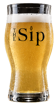 The Sip branded glass recreated to represent Sour